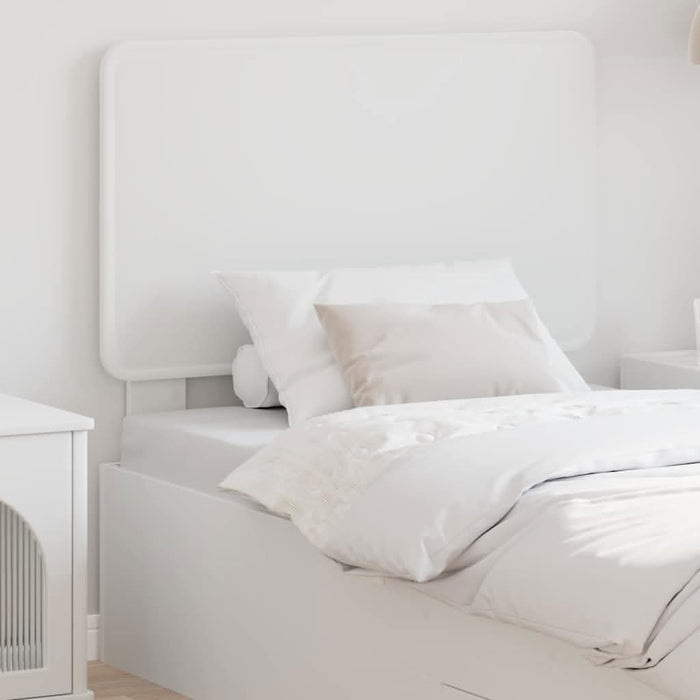 Tăblie cap cu headboard Alb 90 cm Lemn compozit - WALTI WALTI