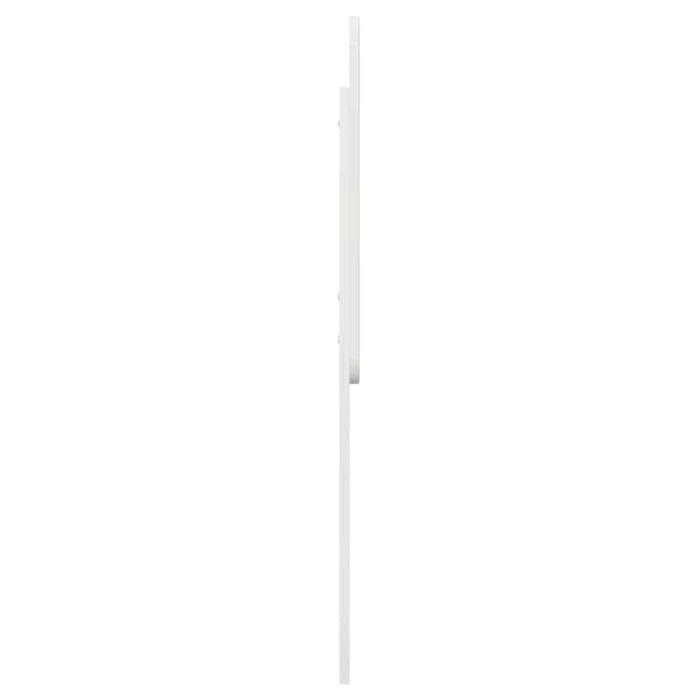 Tăblie cap cu headboard Alb Lucios 90 cm Lemn compozit - WALTI WALTI