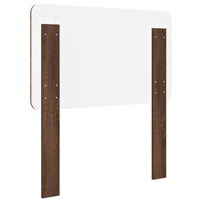 Tăblie cap cu headboard Stejar închis 90 cm Lemn compozit - WALTI WALTI