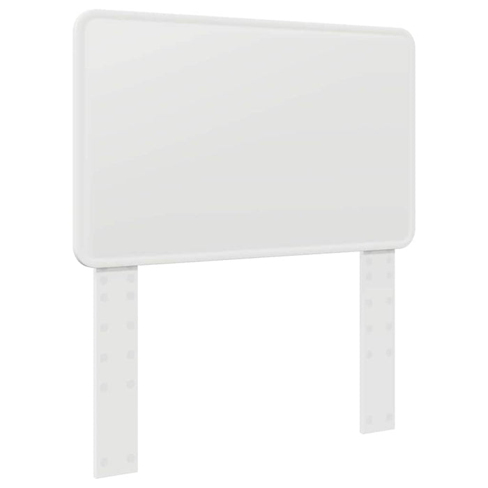 Tăblie cap cu headboard Alb 80 cm Lemn compozit - WALTI WALTI