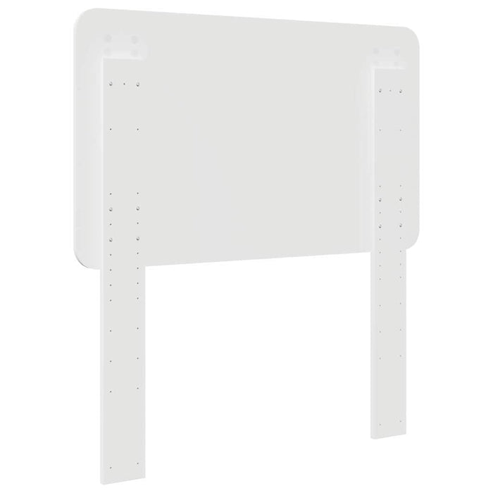 Tăblie cap cu headboard Alb 80 cm Lemn compozit - WALTI WALTI