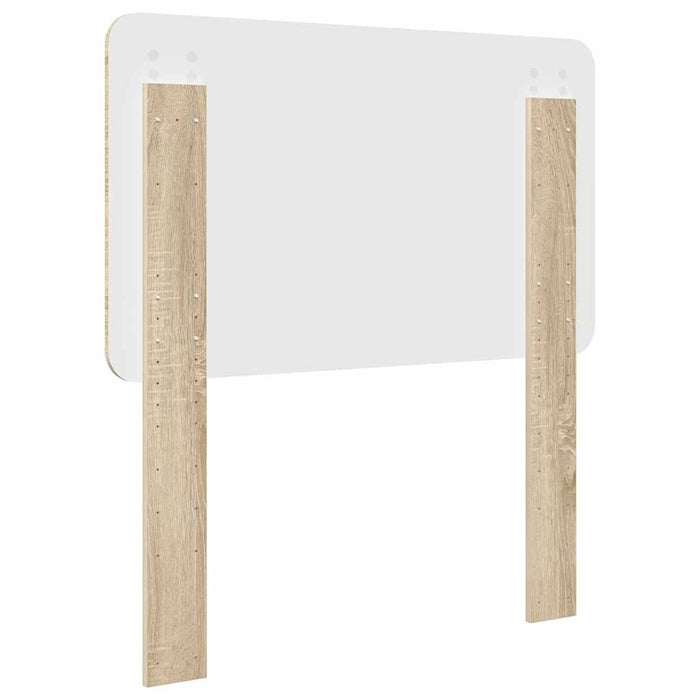 Tăblie cap cu headboard Stejar Sonoma 80 cm Lemn compozit - WALTI WALTI