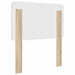 Tăblie cap cu headboard Stejar Sonoma 80 cm Lemn compozit - WALTI WALTI