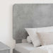Tăblie cap cu headboard Gri din beton 80 cm Lemn compozit - WALTI WALTI