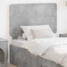 Tăblie cap cu headboard Gri din beton 80 cm Lemn compozit - WALTI WALTI