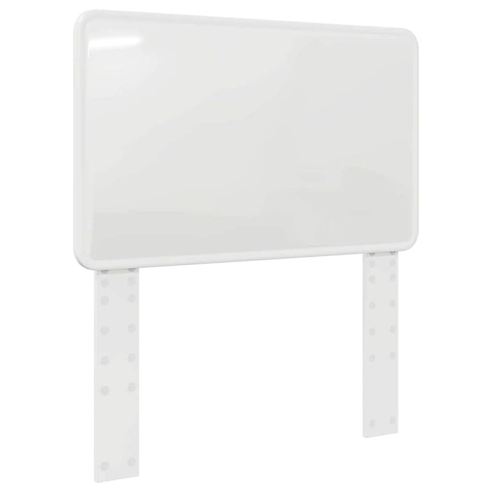 Tăblie cap cu headboard Alb Lucios 80 cm Lemn compozit - WALTI WALTI