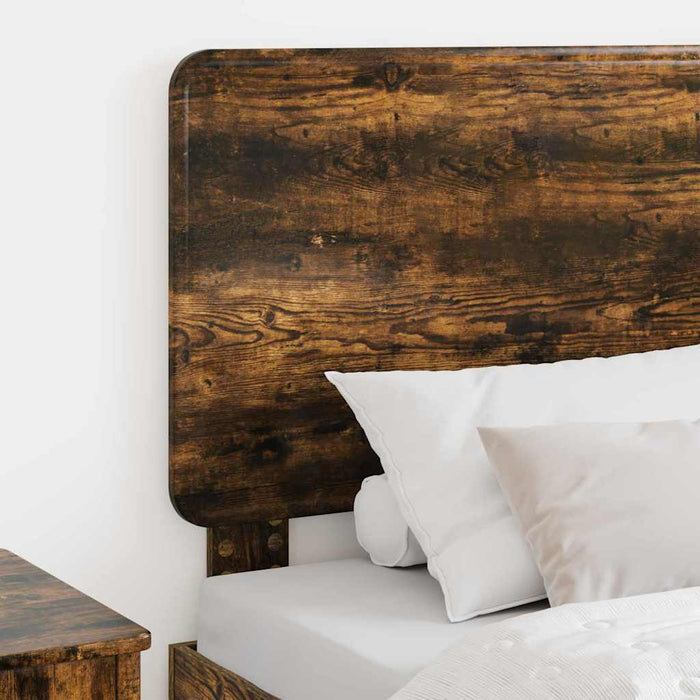 Tăblie cap cu headboard Stejar fumuriu 80 cm Lemn compozit - WALTI WALTI