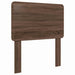 Tăblie cap cu headboard Stejar închis 80 cm Lemn compozit - WALTI WALTI