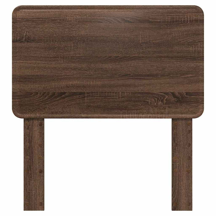 Tăblie cap cu headboard Stejar închis 80 cm Lemn compozit - WALTI WALTI