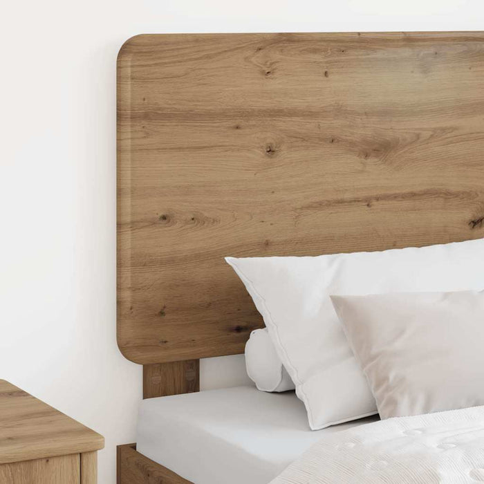 Tăblie cap cu headboard Stejar Artizanal 80 cm Lemn compozit - WALTI WALTI