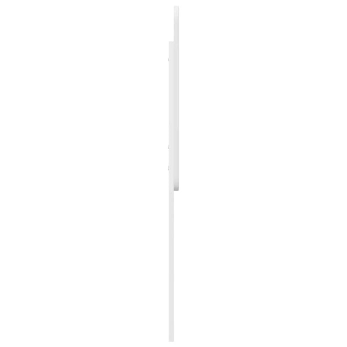 Tăblie cap cu headboard Alb 75 cm Lemn compozit - WALTI WALTI