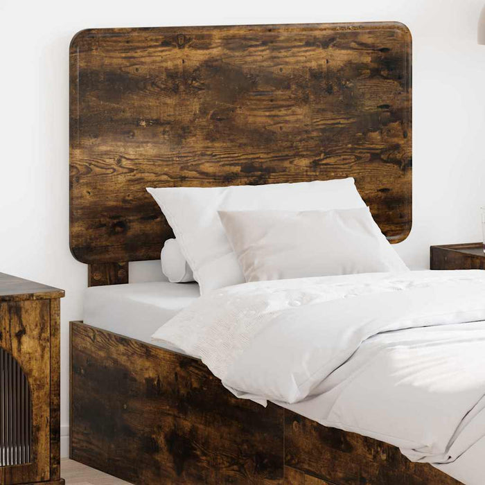 Tăblie cap cu headboard Stejar fumuriu 75 cm Lemn compozit - WALTI WALTI