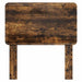 Tăblie cap cu headboard Stejar fumuriu 75 cm Lemn compozit - WALTI WALTI