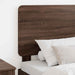 Tăblie cap cu headboard Stejar închis 75 cm Lemn compozit - WALTI WALTI