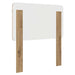 Tăblie cap cu headboard Stejar Artizanal 75 cm Lemn compozit - WALTI WALTI