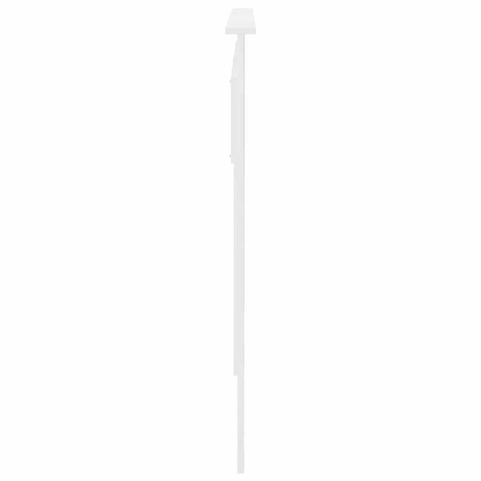 Tăblie cap cu headboard Alb 200 cm Lemn compozit - WALTI WALTI