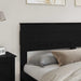 Tăblie cap cu headboard Stejar Negru 200 cm Lemn compozit - WALTI WALTI