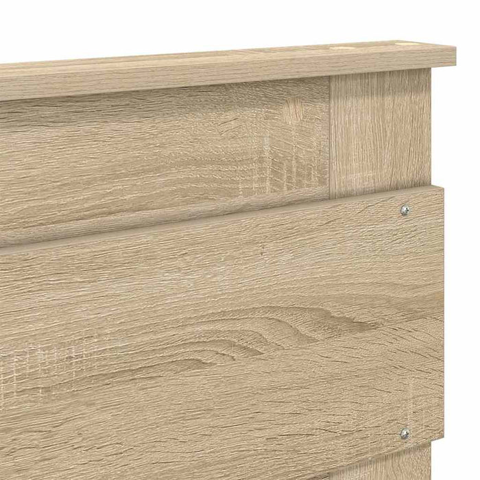 Tăblie cap cu headboard Stejar Sonoma 200 cm Lemn compozit - WALTI WALTI