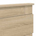 Tăblie cap cu headboard Stejar Sonoma 200 cm Lemn compozit - WALTI WALTI