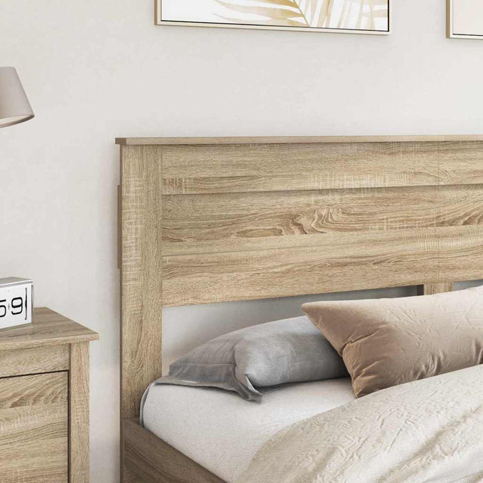 Tăblie cap cu headboard Stejar Sonoma 200 cm Lemn compozit - WALTI WALTI