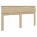 Tăblie cap cu headboard Stejar Sonoma 200 cm Lemn compozit - WALTI WALTI