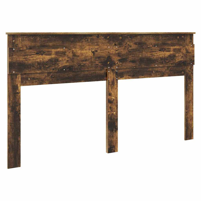 Tăblie cap cu headboard Stejar fumuriu 200 cm Lemn compozit - WALTI WALTI