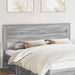 Tăblie cap cu headboard Gri Sonoma 200 cm Lemn compozit - WALTI WALTI