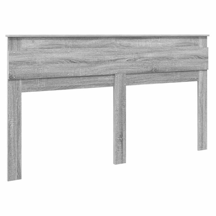 Tăblie cap cu headboard Gri Sonoma 200 cm Lemn compozit - WALTI WALTI