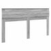 Tăblie cap cu headboard Gri Sonoma 200 cm Lemn compozit - WALTI WALTI