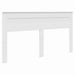 Tăblie cap cu headboard Alb 180 cm Lemn compozit - WALTI WALTI