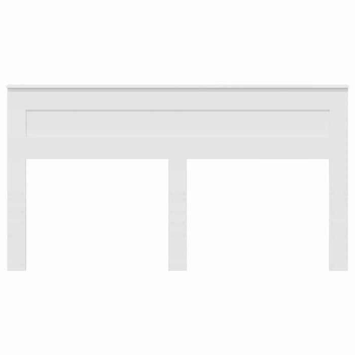 Tăblie cap cu headboard Alb 180 cm Lemn compozit - WALTI WALTI