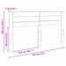 Tăblie cap cu headboard Alb 180 cm Lemn compozit - WALTI WALTI