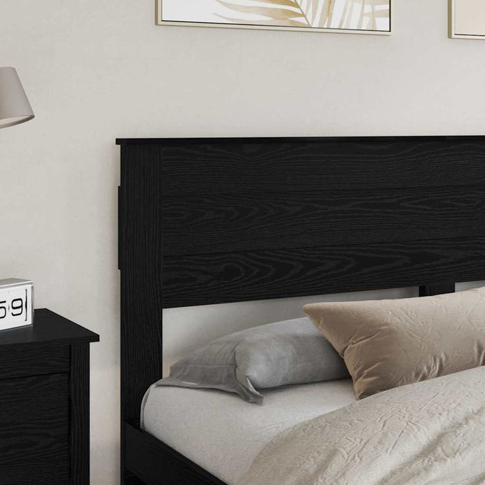 Tăblie cap cu headboard Stejar Negru 180 cm Lemn compozit - WALTI WALTI