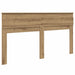 Tăblie cap cu headboard Stejar Artizanal 180 cm Lemn compozit - WALTI WALTI