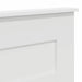 Tăblie cap cu headboard Alb 160 cm Lemn compozit - WALTI WALTI