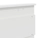 Tăblie cap cu headboard Alb 160 cm Lemn compozit - WALTI WALTI