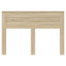 Tăblie cap cu headboard Stejar Sonoma 160 cm Lemn compozit - WALTI WALTI