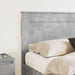 Tăblie cap cu headboard Gri din beton 160 cm Lemn compozit - WALTI WALTI