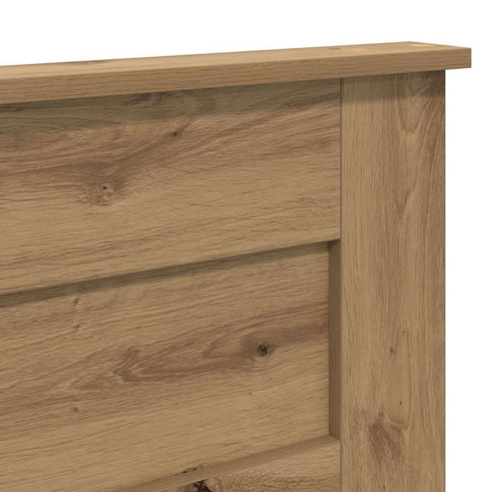 Tăblie cap cu headboard Stejar Artizanal 160 cm Lemn compozit - WALTI WALTI