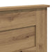 Tăblie cap cu headboard Stejar Artizanal 160 cm Lemn compozit - WALTI WALTI