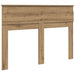 Tăblie cap cu headboard Stejar Artizanal 160 cm Lemn compozit - WALTI WALTI