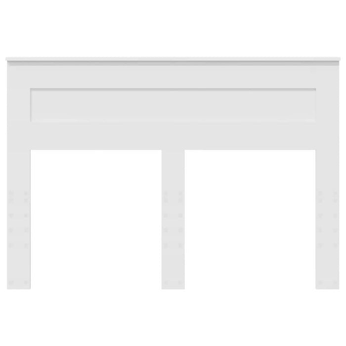 Tăblie cap cu headboard Alb 150 cm Lemn compozit - WALTI WALTI