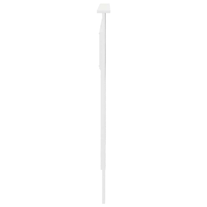 Tăblie cap cu headboard Alb 150 cm Lemn compozit - WALTI WALTI