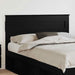 Tăblie cap cu headboard Stejar Negru 150 cm Lemn compozit - WALTI WALTI
