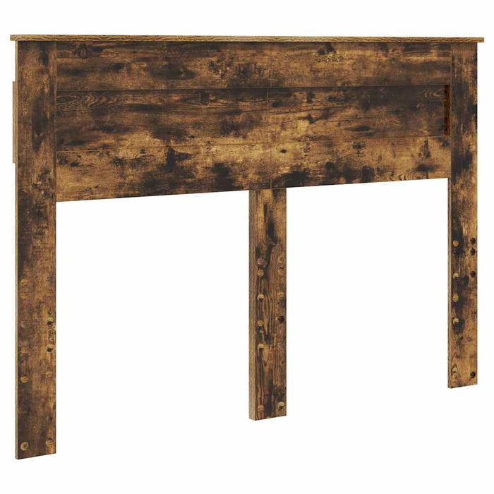 Tăblie cap cu headboard Stejar fumuriu 150 cm Lemn compozit - WALTI WALTI