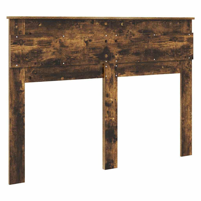 Tăblie cap cu headboard Stejar fumuriu 150 cm Lemn compozit - WALTI WALTI