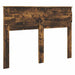 Tăblie cap cu headboard Stejar fumuriu 150 cm Lemn compozit - WALTI WALTI