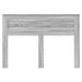 Tăblie cap cu headboard Gri Sonoma 150 cm Lemn compozit - WALTI WALTI
