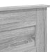 Tăblie cap cu headboard Gri Sonoma 140 cm Lemn compozit - WALTI WALTI