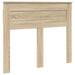 Tăblie cap cu headboard Stejar Sonoma 135 cm Lemn compozit - WALTI WALTI